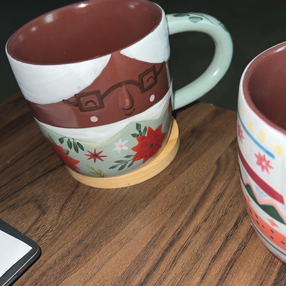Anthropologie HTF Mug Set Fontini Tikkou MR & MRS - Picture 4 of 5